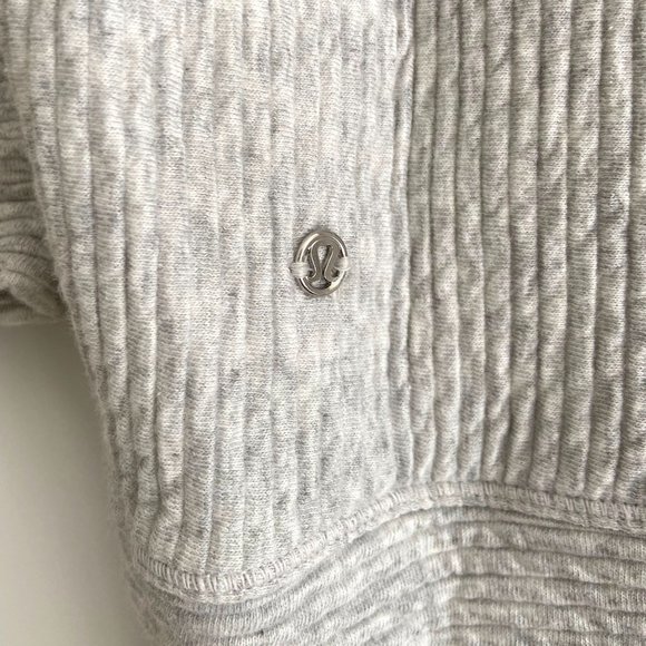 Lululemon • Along The Way Dress • Sz S • Like New • Heathered Ultra Light Grey - Picture 10 of 14